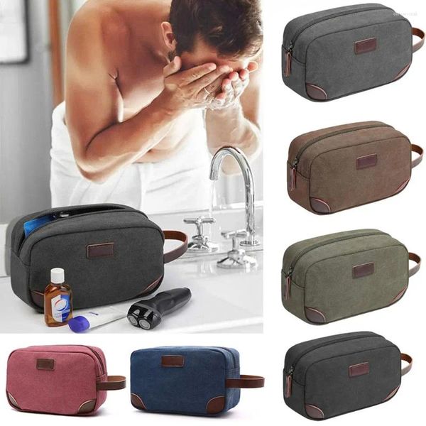 Bolsas de cosméticos homens viajam à prova d'água Bolsa de armazenamento de banheiro de banheiro masculino organizador de maquiagem masculina Organizador de maquiagem