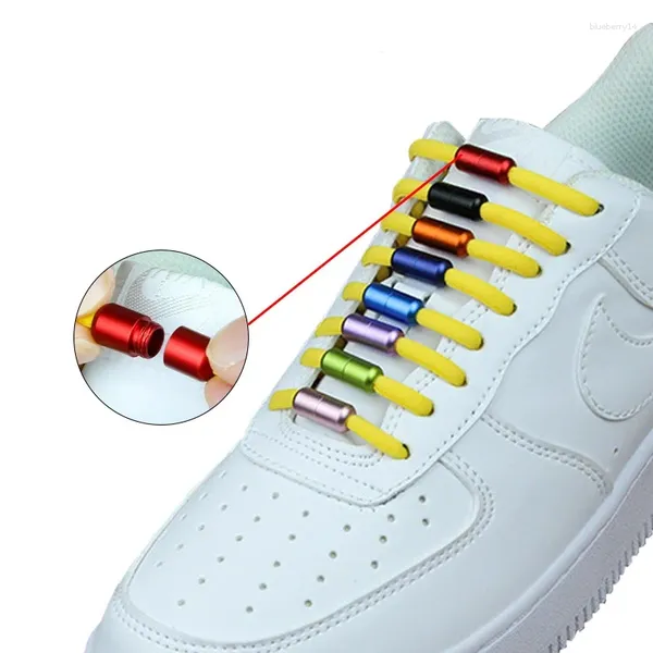 Части обуви ленивые шнурки шнурные пряжки полукруглый эластичный не связывание нет галстука