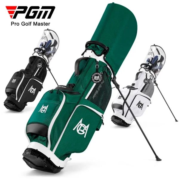 Bolsas PGM Bag de golfe masculina e feminina Bolsa de suporte personalizada Han Chao Transparente Bola Bolsa de Nylon Bolsa de Golfe Club