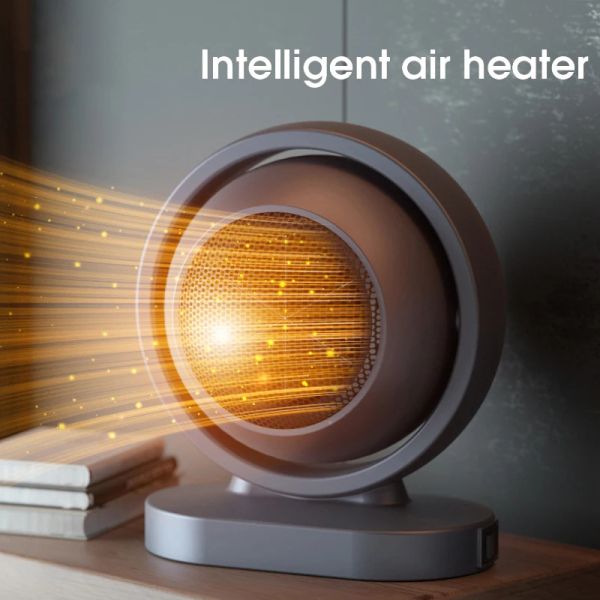 Controla Xiaomi Mini Electric Heater Ventilador portátil Desktop Winter Aquecimento de inverno mais aquecedor de ar o escritório em casa