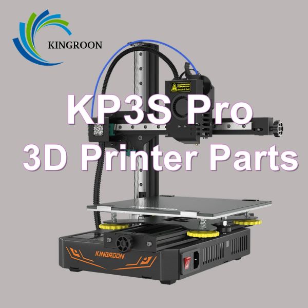 Antrieb Kingroon KP3S Pro Accessoires Heizbettbuildte Platte Motorheizung Patronen Thermistor -Nuss -Cliper 3D -Druckerteile
