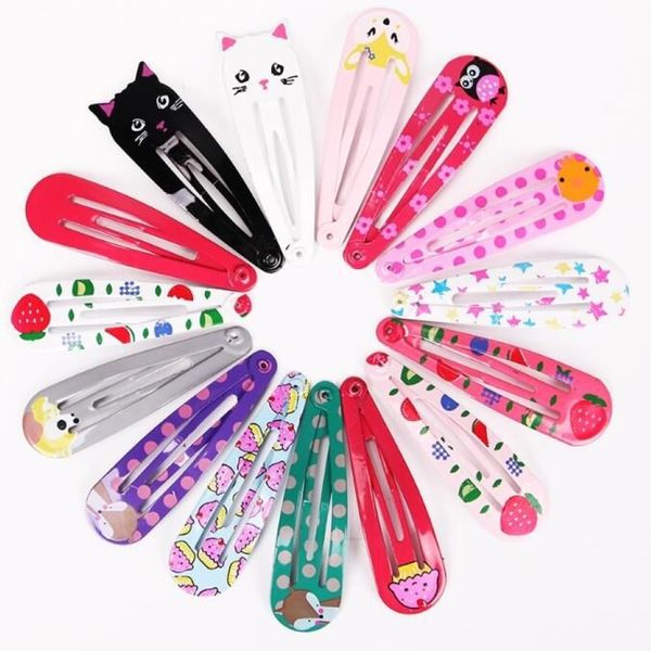 270pcs 45 Set Children Snap Hair Clips Barrettes Девушки милые шпильки красочные повязки для детей аксессуары для волос 271