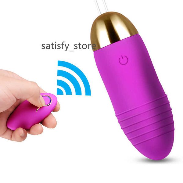 Wireless Love Egg Vibrator Remote Control Oggs vibrante Donne Erotico Gpo -Spot Masturbatore Giocattoli sessuali femminili