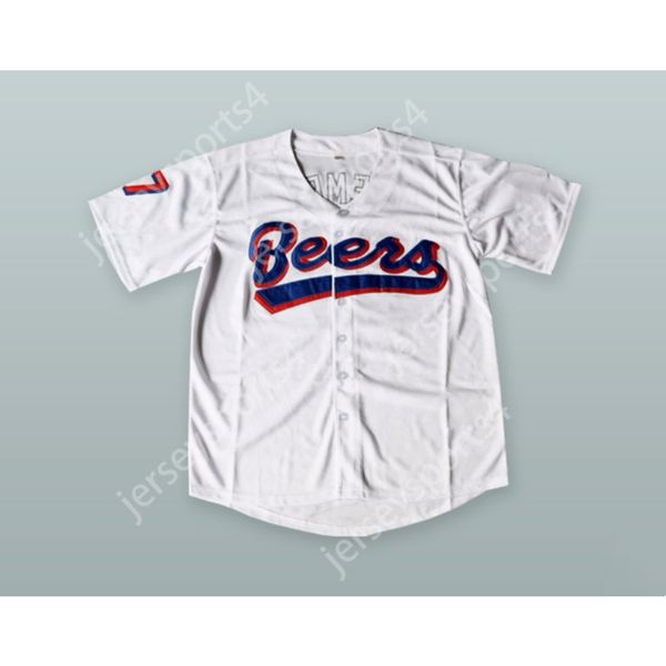 DOUG REMER Custom 17 Milwaukee Beers Baseball Jersey Nuovo qualsiasi nome Numero Top Top Cucited S-6XL