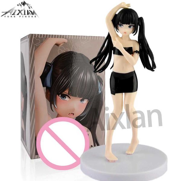 Action Toy Figures Фоты Япония аниме фигура Aonami Shio Bull Sexy Anime Girl Insight PVC Фигура Коллективная модель Toys Kid Gift Y24042533YZ