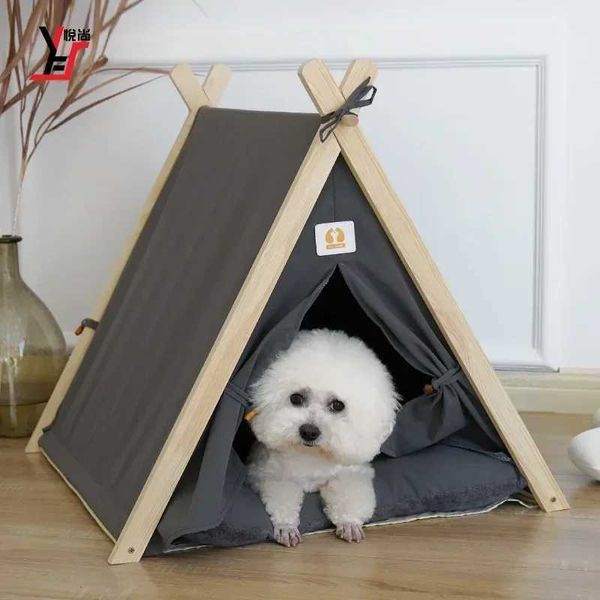 Kedi Taşıyıcılar Konutları Ev Pet Teepee Kedi Sağlam Yatak Evi Hamak Taşınabilir Katlanır Çadır Köpekler için uygun montajı kolayca Kediler İç Mekanlarda ve Dış Mekanlar 240426