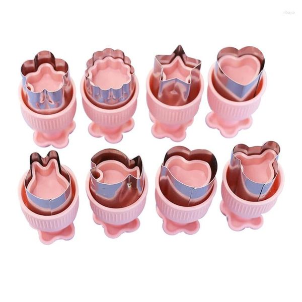 Ferramentas de cozimento 8 PCs Dough Pressser Pocket Molds Party Hand Wonton