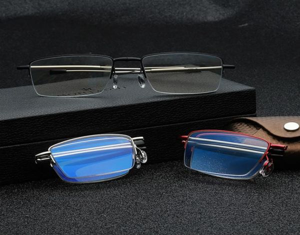 Óculos de liga de titânio Óculos de zoom inteligente Glasses de leitura progressiva multifocal de alta qualidade Presbyopia Glasses dobring Reading Glass5786760