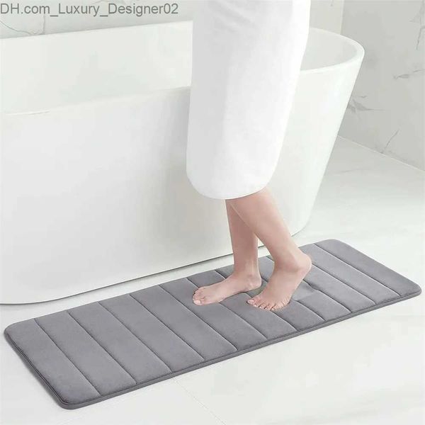 Ковер Orlando Memory Foam Bath Bath Super Apbressent Want Swee Speat Coral Velvet Floor Coremer Home Anti Slip Q240426