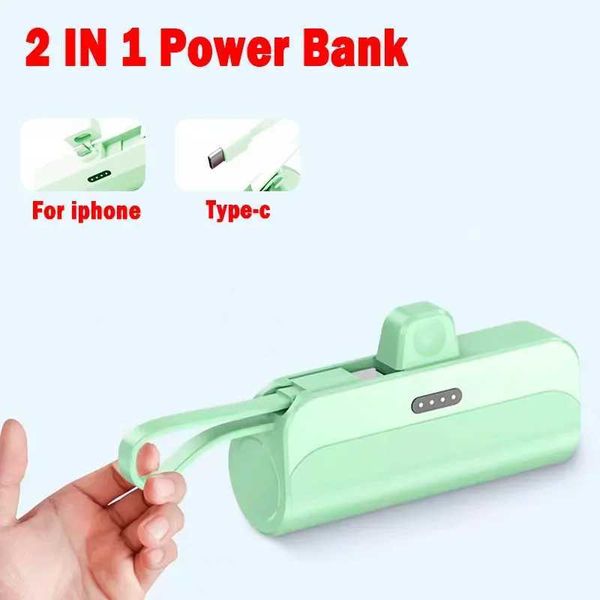 Телефонные банки 10000mah mini portable внешняя вилка и воспроизведение батареи с двумя портами Safe Power Pack 240424