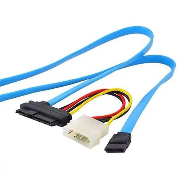 SAS-Adapterkabel SCSI SFF-8482 bis SATA-Netzkabel 29-polige serielle Anschlusskabel-Konverter HDD Festplatte SAS an SATA-Adapter