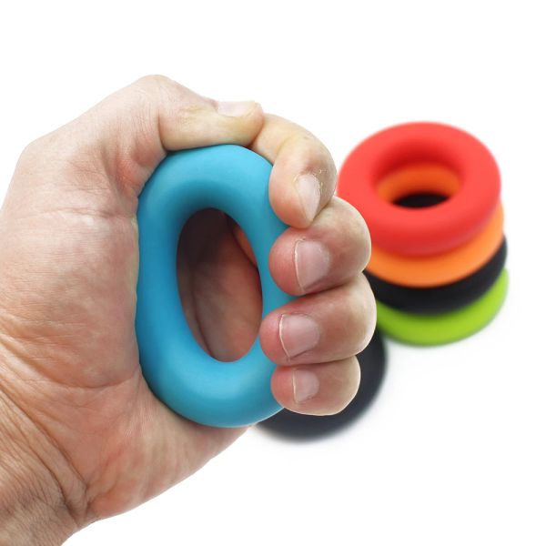 Ausrüstungen Hand Trainer Karpal Expander Grip Finger Stärke Kraft Greifer Griff Ring Stress Relief Fitness