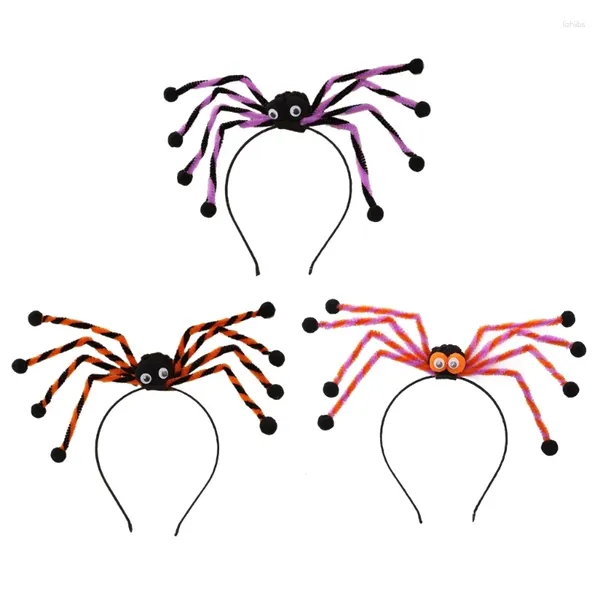 Partyzubehör 634c Araneid Stirnband Spiderling Cosplay Accessoires Kopfschmuck Cartoon Halloween Geschenk für Jungen Mädchen