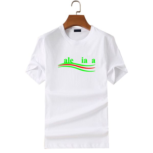 Bal Bancags Balencs Shirt Designer Magliette Magliette Bal Shirt Bal Bianco Bianco Short Short Graphic Tees Harajuku Street Lettera di lusso T-shirt Casual T-shirt taglia XS-4xl 306