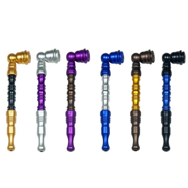 Multicolor Metal Smoking Pipe Smoke Loj