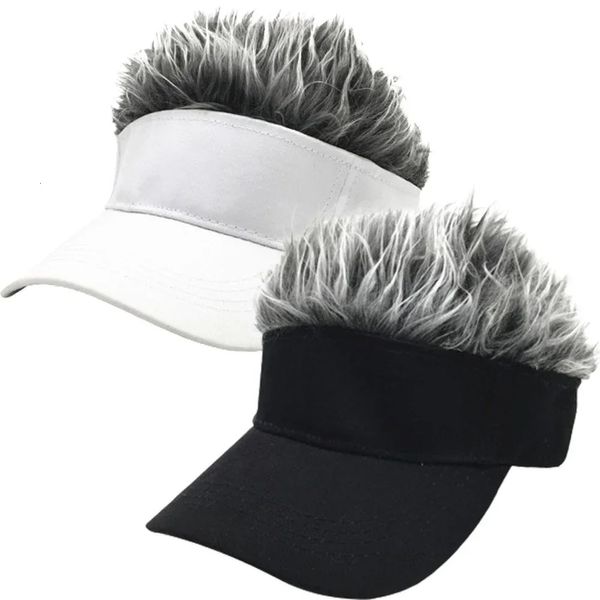 Забавный унисекс гольф бейсболка с волосами спортивные кепки солнцезащитные козырьки