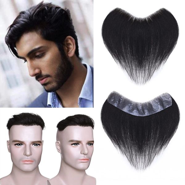 Toppers Real Hairline Toupee 100% человеческие волосы для волос замена волос замена волос на волоса