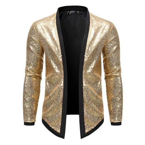 Neue Designer Red Pailletten Blazer Männer Slim Fit DJ Nachtclub Prom Party Hochzeit Smoking Anzug Jacke Bühnen Kleidung für Sänger Herren Anzüge Blazer