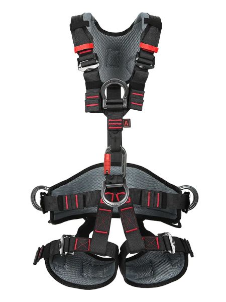 Accessori xinda cablatura da arrampicata per esterni cinghia di sicurezza completa della cintura anti -caduta rimovibile attrezzatura di protezione dell'altitudine a cinque punti