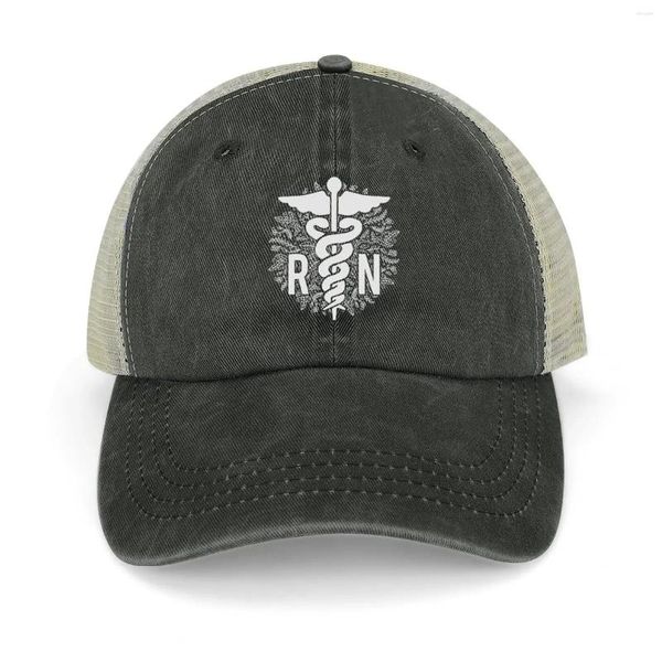 Berets RN registrierte Cowboy Hat Military Tactical Cap Custom Snapback Golf Frauen Männer