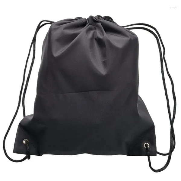 Шваблика 6 пакетов Сумки рюкзак 420D Полиэстер складной плечо мешок для мешки для пикника спорт спортивный пляж хранение путешествий