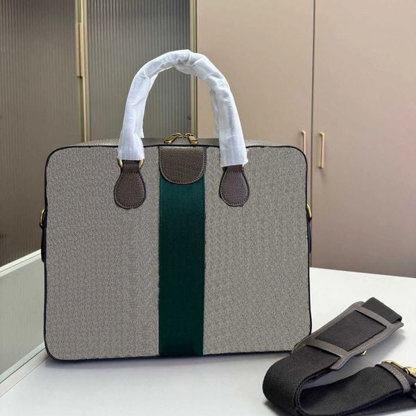 Laptop Designer Aktentasche Männer Bag Business Tasche klassische Frauen Schwarze Computertasche Luxus große Umhängetaschen Geldbörsen 230720