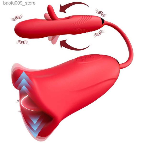 Outros itens de beleza de saúde Produto adulto Vibrador Lanking fêmea g-spot g-spot clitóris vaginal Copo de sucção copo de clitóris oral orgasmo q240426