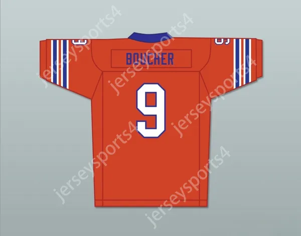 Пользовательский номер number number mens Youth/Kids Bobby Boucher 9 Mud Dog