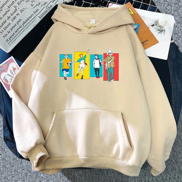 Sweatshirts Sıcak Kawaii Hoodie Moda Kadınlar Harajuku Estetik Komik Hoodies Unisex Sonbahar Kış Karikatür Grafik Ezici Sweatshirts Kore