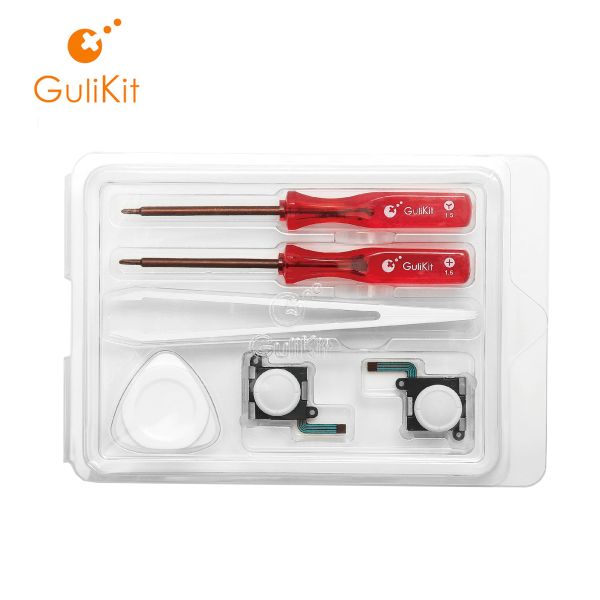 Acessórios Gulikit NS28 Elfos Reparo de Joystick Reparação para Nintendo Swith OLED NS Joycon (não Hall Effect Sensor Analog Stick)