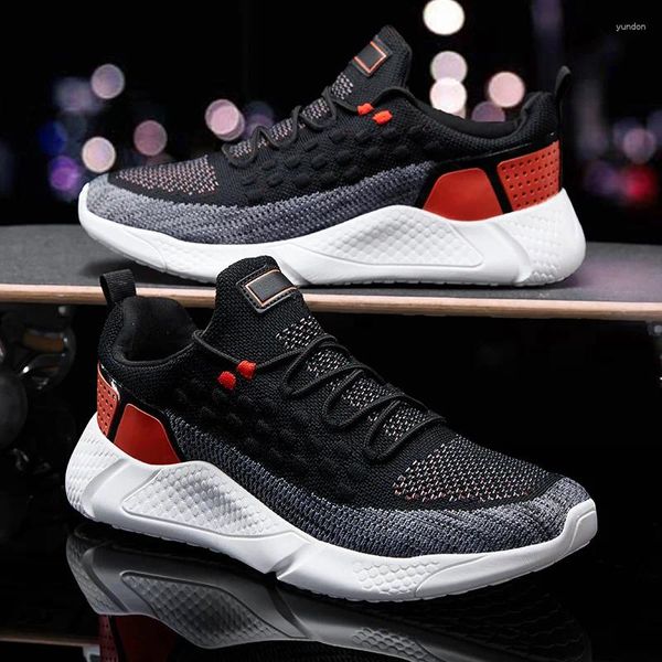 Casual Shoes Herren -Farb -Sneaker Mesh Foam Runners bequemer Ultra -Licht im Freien große Größe 46