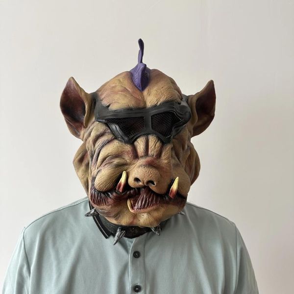 Forniture per feste 1 PC L'orribile Bebop Latex Pig Cosplay Mask per il costume in maschera di Halloween