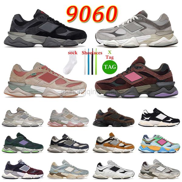 9060S 9060 Joe Freshgoods Мужчины Женские кроссовки для обуви замшевые дизайнерские дизайнерские печенья розовый детский душ Голубой морской соль.