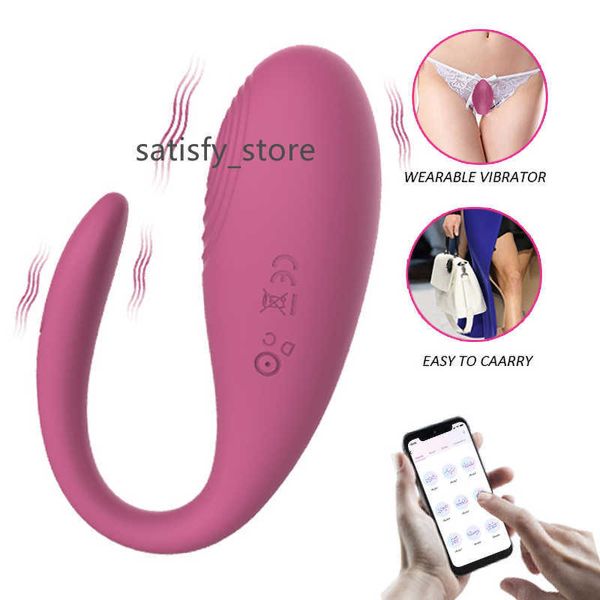 Toptan Akıllı Uygulama Kablosuz G Spot Seks Oyuncakları Kadınlar İçin Uzaktan Kumanda Titreşimli yapay penis Flamingo Klitoris Ekle Vajina Vibratör