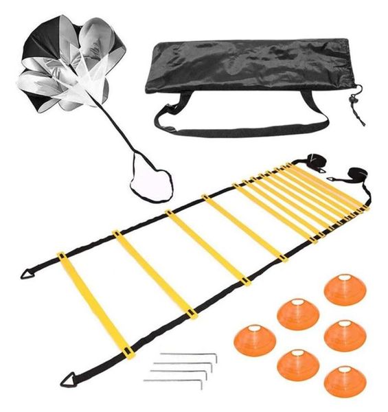 Accessoires Sport Speed Agility Training Set Soccer Leiter für Fußball Basketball Rugby Track Field310K3916252