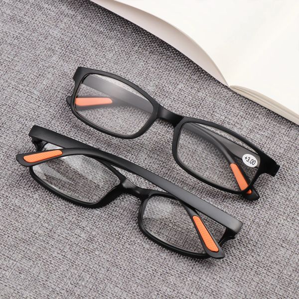 Frame 1pc +1.00 ~ +4.0 Diopter UNISEX Black Reading Glasshi flessibili Eyecys Care Portable Vision Care Ultra Light Nilgiding Eye Usol