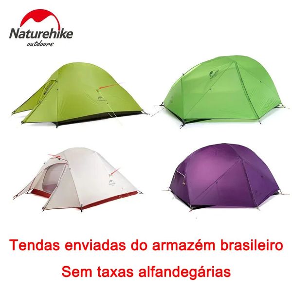 Cloud de tendas Up Mongar Star River 2 pessoas Camping tenda Ultralight Backpacking Tent de caminhada de viagens de viagem com MAT FREE MAT 240408