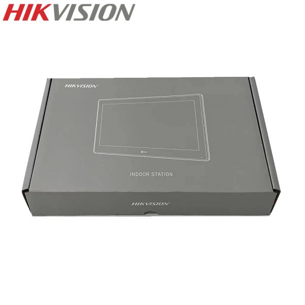 Doorbells Hikvision DSKH9510WTE1 IP Kapalı İstasyon WiFi Kapı Görüntüleyicisi Kapı Zili Twoway Talk 10.1 'Dokunmatik Ekran DC12V POE SD KART EZVIZ