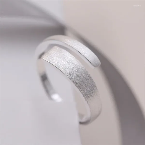 Clusterringe Ring Sterling 925 Silber für Frauen Mädchen Tomye J23Y007 Mode Luxusdraht Zeichnung Eröffnung Verstellbarer Schmuck Hochzeit Geschenke