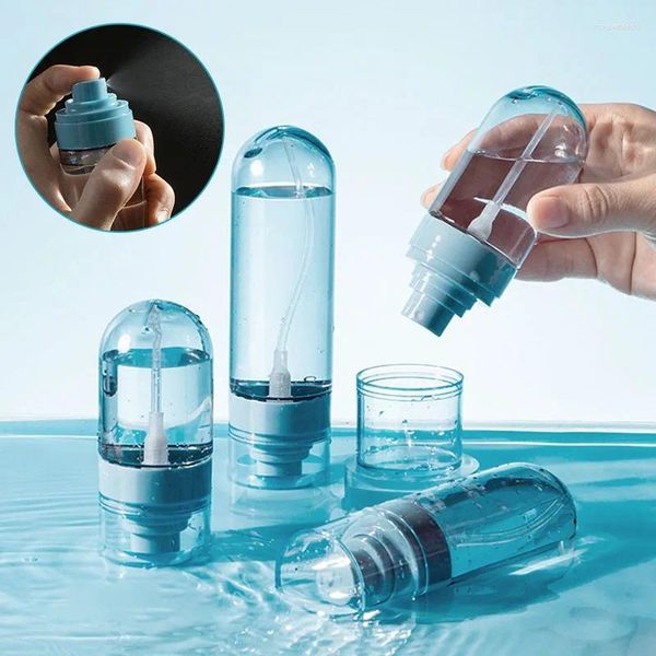 Bottiglie di stoccaggio Viaggiare con bottiglia spray sub-botting portatile aspirapolvere nevup fine trucco a spinta idratante piccolo vuoto