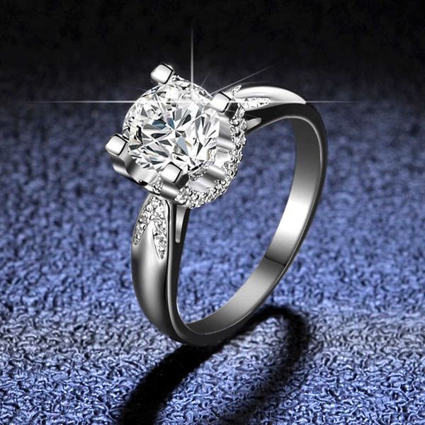 Sier 925 Sterling Yüzük Tutucu Korece Versiyon Bir Dört Pençe Çıplak Vücut Ox Head Mosang Ring