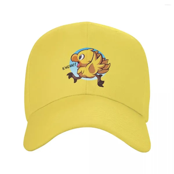 Ball Caps Chocobo Yellow Bird Adventure Baseball Cap Baseb