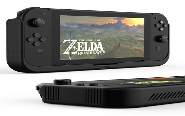 Nintendo Switch Taşınabilir Pil Güç Bankası için Şarj Canosu Yüksek Kapasite 10000mAH Akıllı Şarj Sabit Deri Kılıf Kapağı U3061748