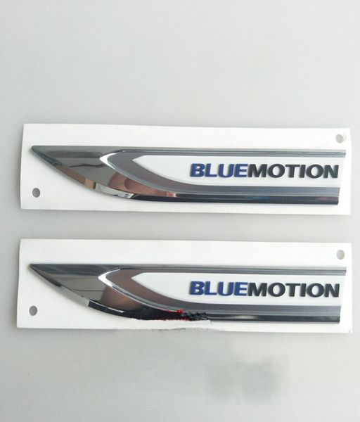 Per VW Golf 6 Golf 7 Lavida Blue Motion Sport Side Door Fender Leaf Emblem Logo Stickers3838388
