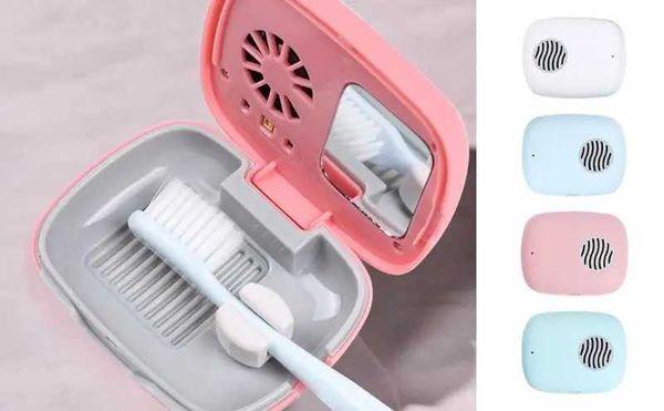 Poltações de escova de dentes mini protetor portátil portátil de escova de dentes à prova de poeira para viagens para caminhada de dentes de dentes de camping 240426