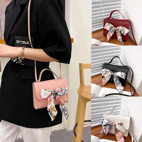 Borse da donna Small Messenger Borse PU PURA PULA PERCHIO PUNSO SINGOLO CROVA CROVEBAG