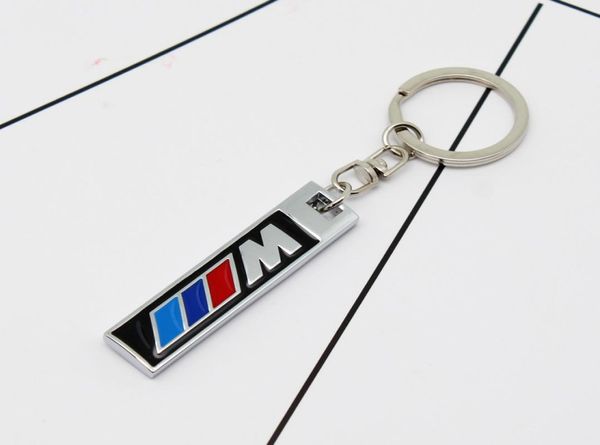 Ключевые аксессуары автомобиля для трех цветов M Metal Metal Key Ring Кольцо цинкового сплава цепь8789578