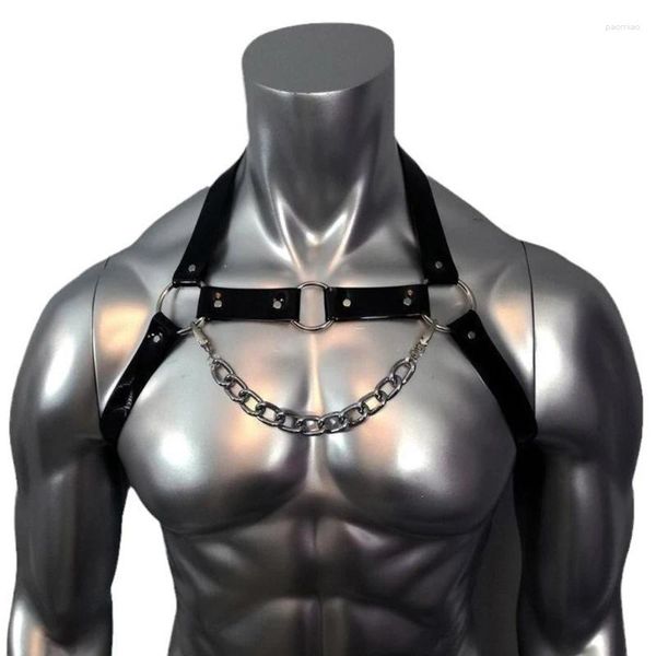 Men Shapers Shapers Man Belt Belra Costume Costume Sexy Punk Harness Dança Apresentações de festa Decors presentes