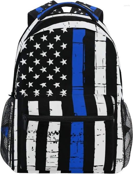 Backpack Blue Lives Matt