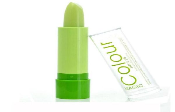 Bálsamo para os lábios Mudança de temperatura natural cor geléia hidratante batom longo lipbalm coma composição labial nutritiva4900647